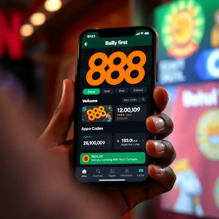 Colorful interface of 888 Big Bass Bonanza slot game showing fishing-themed symbols and bonus features