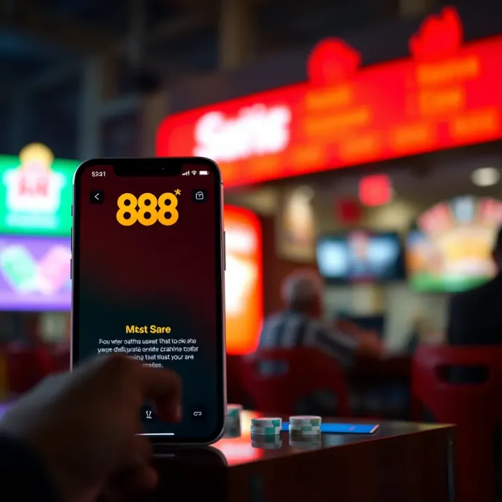 Mobile phone displaying login screen for a digital platform with Nigerian network icons